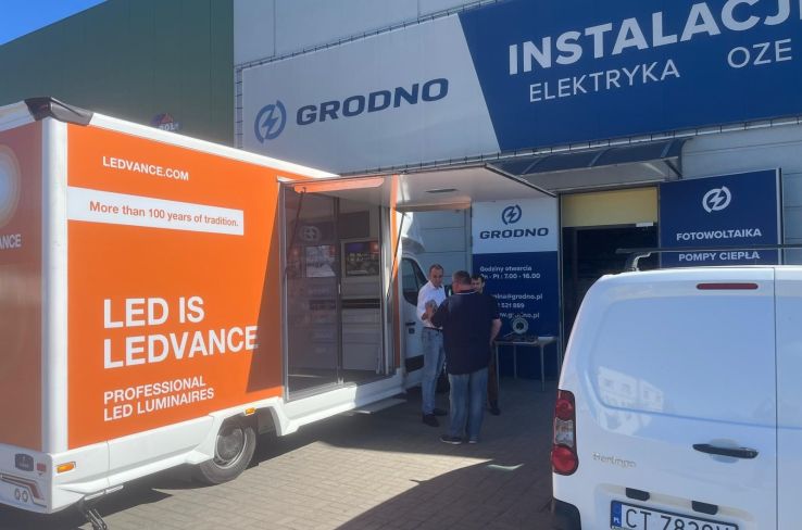 LEDVANCE VAN - Lighting Studio on Wheels