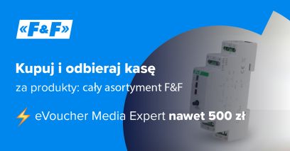 Kupuj asortyment F&F i odbierz gwarantowaną nagrodę za 1 zł netto!