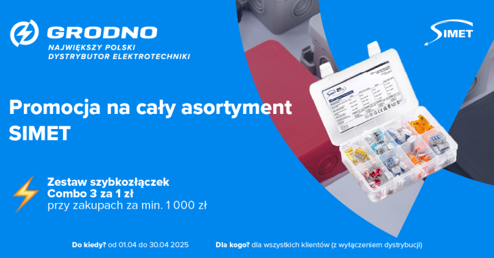 Szybkozłączki za zakupy SIMET