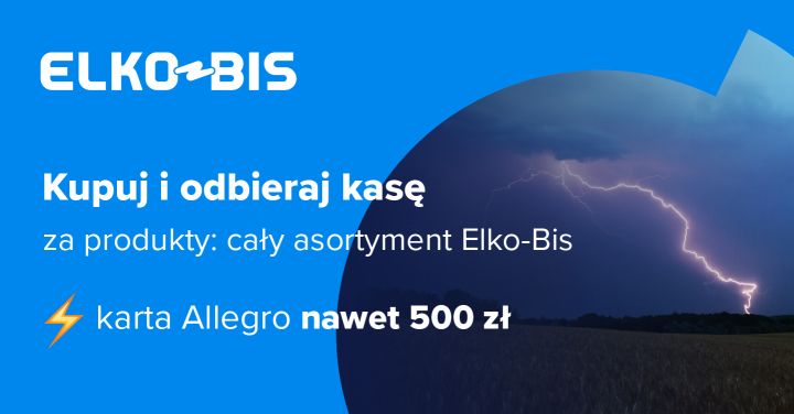Promocja ELKO-BIS – systemy odgromowe i&nbsp;uziemienia z&nbsp;kartą Allegro