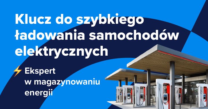 Magazyny energii na&nbsp;stacjach paliw - szybkie ładowanie aut elektrycznych