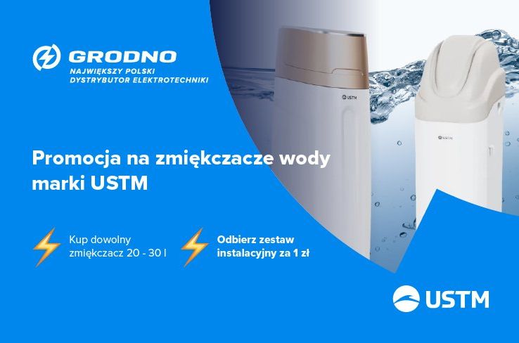Promocja na zmiękczacz wody USTM