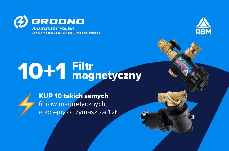 Gratis za zakup filtrów magnetycznych RBM!