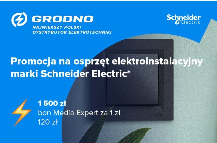 Osprzęt elektroinstalacyjny Schneider Electric w promocji!