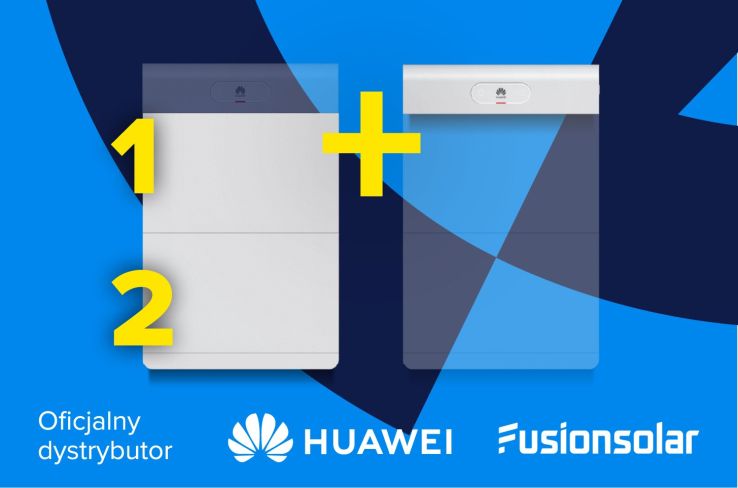 Nowa współpraca GRODNA i Huawei: Dwa magazyny energii LUNA + moduł sterujący GRATIS!