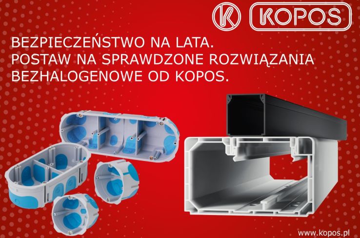 Asortyment bezhalogenowy od KOPOS