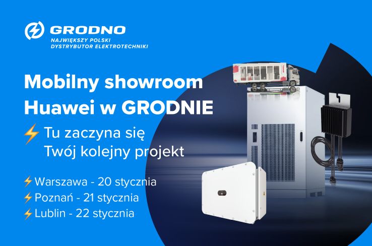 Huawei FusionSolar Demo Truck – zapraszamy na wydarzenia w trzech miastach