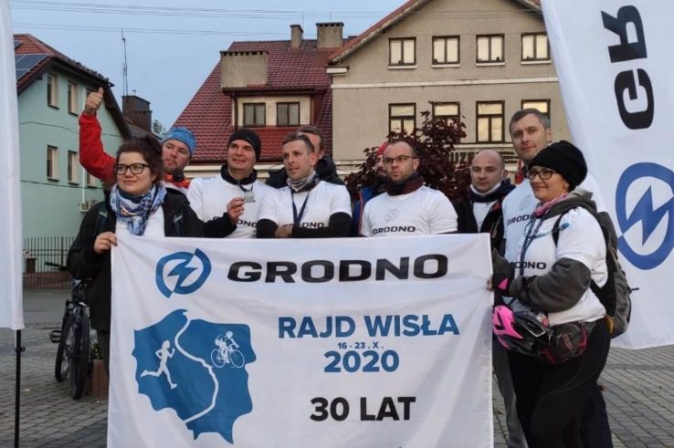 Grodno - Działamy charytatywnie - Rajd Wisła 2020