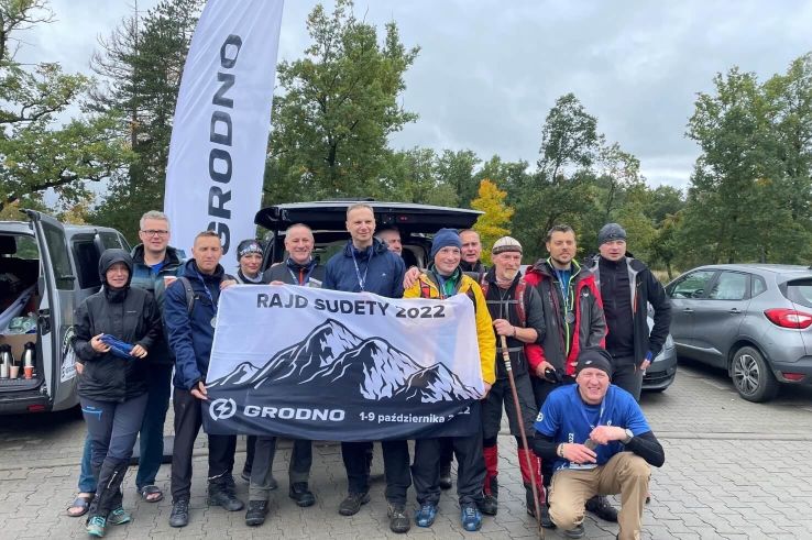 Grodno - Działamy charytatywnie - Rajd Sudety 2022