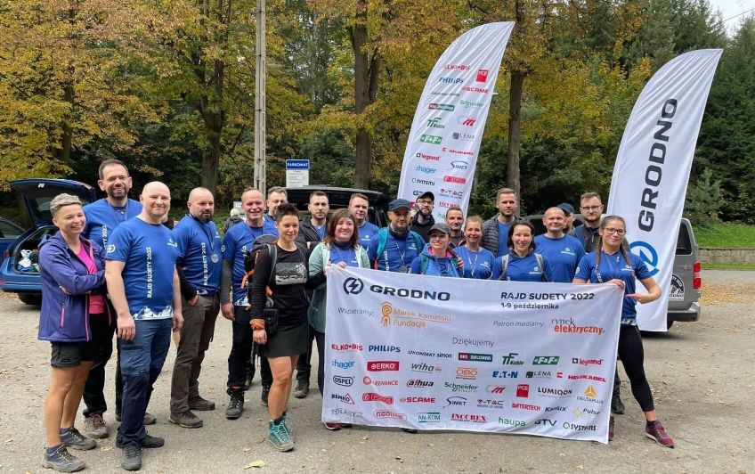 Grodno - Działamy charytatywnie - Rajd Sudety 2022